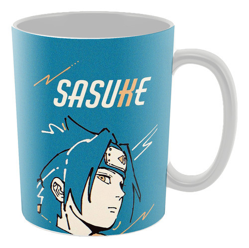 Taza De Ceramica - Naruto Sasuke 1 0