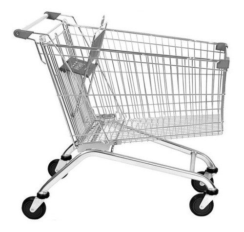 Carro De Supermercado Metalico F R 0