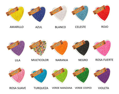 Granas De Colores - Comestibles - 4 Potes X 150g A Elección 0