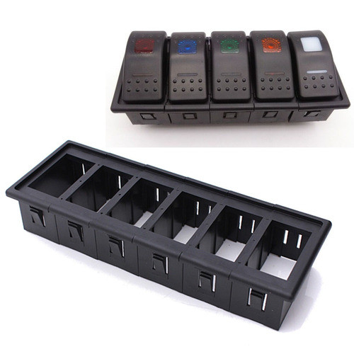 Banda 6 Interruptor Panel Montaje Eje De Balancín Interrupto 0