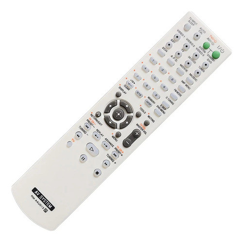 Controle Remoto Rm-aau013 Para Recepção De Áudio/vídeo De Ho 0