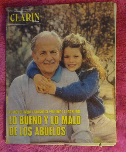 Clarín Revista 22 Octubre 1989 Eduardo Romero Golf Ovnis 0