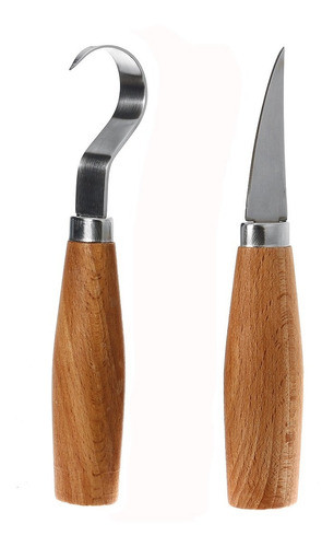 Gubias Set 2 Pz Corte Cuchara Y Cuchillo Uso Profesional S. 0