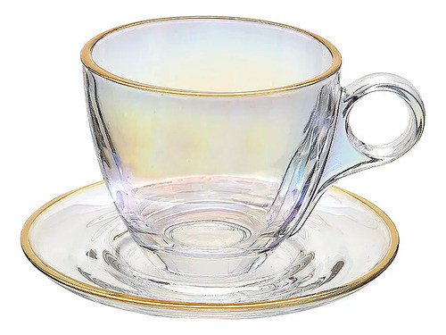 Conjunto 4 Xícaras Café Transparente 85ml Jgxc091 Hauskraft 0
