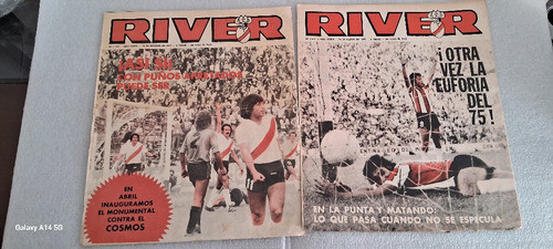 Revistas Partidarias River Lote De 35 De La Década Del '70 0