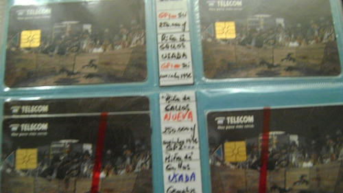 Tarjet Tel Colec Telecom Molina Campos 6 Riña De Gallos Ugp1 0