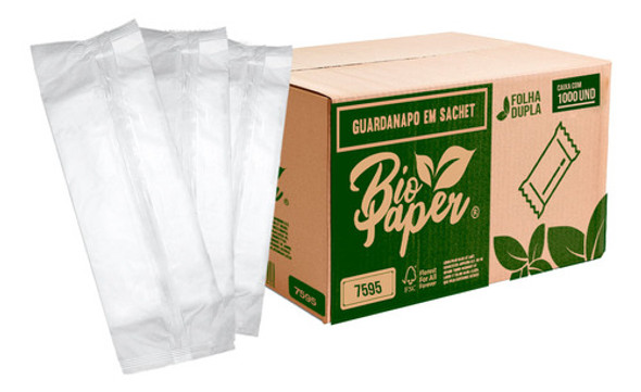 Guardanapo De Papel Em Sachê 40x40cm Com 1000 Folhas Biopape 0 Guardanapo De Papel Em Sachê 40x40cm Com 1000 Folhas Biopape 0