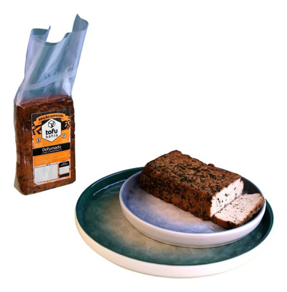 Tofu Defumado Sabor Chimichuri 1kg - Marca Tofu Bahia 0