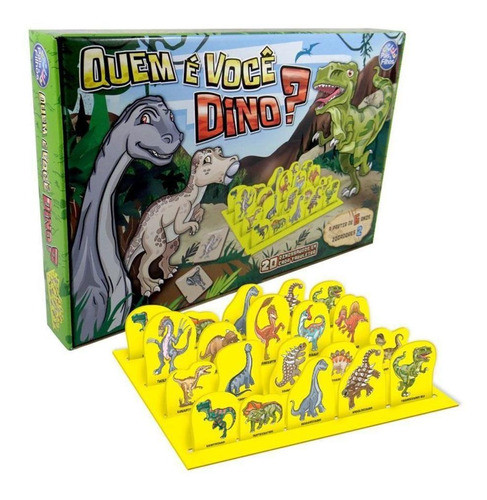 Jogo Quem É Você Dino Pais & Filhos 7271 0