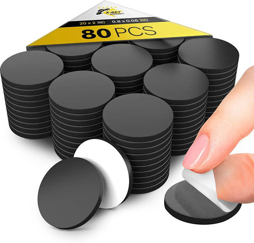 Imanes Adhesivos Flexibles Para Multiples Usos 80 Unidades 0