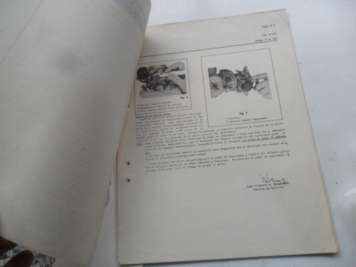 Folleto Antiguo Carburador Renault 4 Ika Kaiser  Catalogo 1
