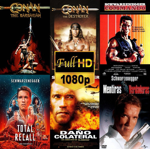 Conan El Barbaro Comando Serie De Peliculas Schwarzenegger 0