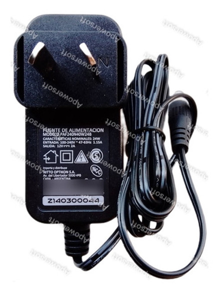 Fuente Alimentación 12v 3.0a Nitto 0