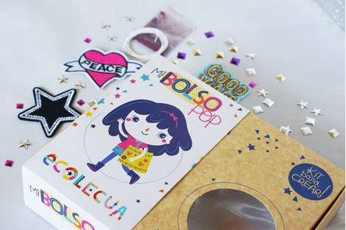 Kit Mi Bolso Pop Crea Y Diseña Arte Infantil 1