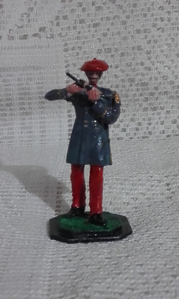 Soldado  De Plomo -carlista-54 Mm -flautista-aitor -vasco 0