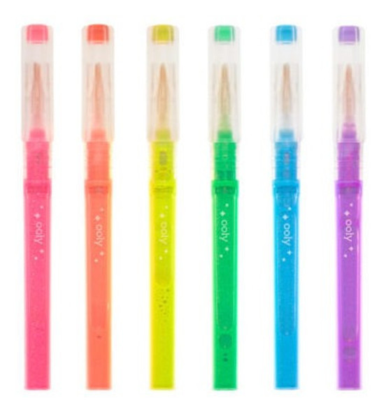 Set 6 Bolígrafos Con Glitter - Ooly - Mosca 1