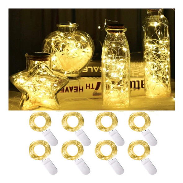 Guirnalda De Luces De Hadas Alimentadas Por Pilas, Paquete D 0