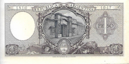 Bottero 1909 $ 1 Moneda Nacional Serie A Ex+  Palermo 1