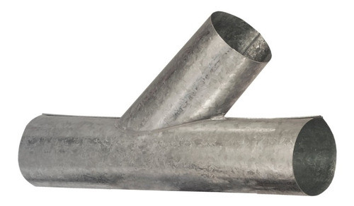 Ramal De 10 Pulgadas T (90°) / Y (45°) De Chapa Galvanizada 1