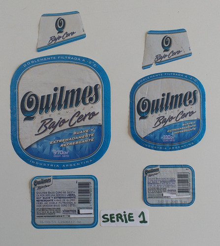 Quilmes Bajo Cero Y Bock 14 Juegos Etiquetas Diferents (574) 0