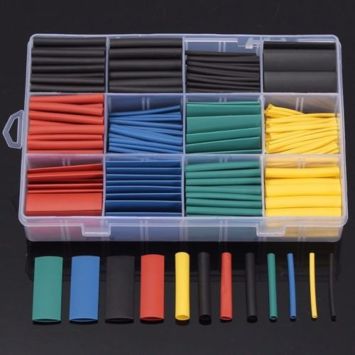 Kit De Funda De Cable De Alambre De 530pcs Surtido De Tubo D 1