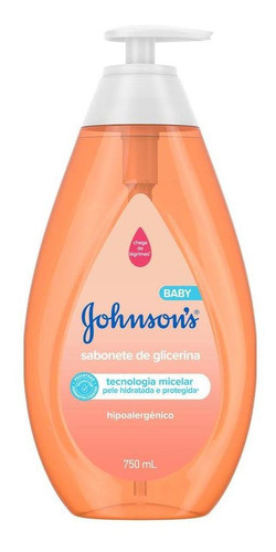 Kit 5 Sabonetes Líquido Johnson's Cabeça Aos Pés 750ml 1