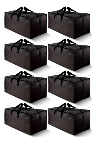 ~? Homesure 8 Pack Bolsas Grandes Y Fuertes Para Mover Con C 0