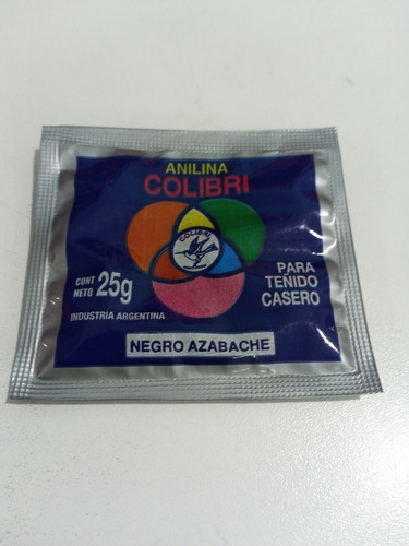 Anilina Colibrí/ Fibras Naturales  Teñido  En Caliente 0