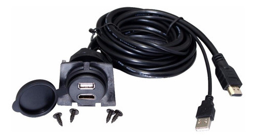 Extension Puerto Usb Y Hdmi Universal Auto Estereo 29ax26 0