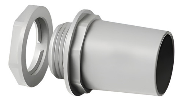 Conector Para Tubo Rígido Y Corrugado Pvc 50mm X10 1