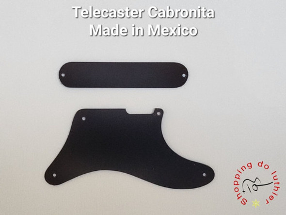 Escudo Guitarra Telecaster Cabronita Mexico Preto 0
