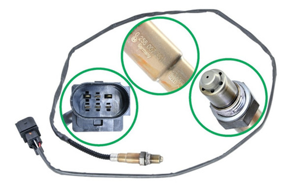 Sonda Lambda Bosch Vw Audi Wideband Lsu 4.2 0258007351 Novo 1