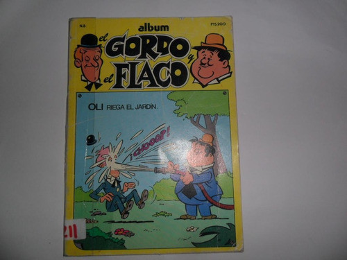 Album El Gordo Y El Flaco Nº 5 Oli Riega El Jardin 1989 0