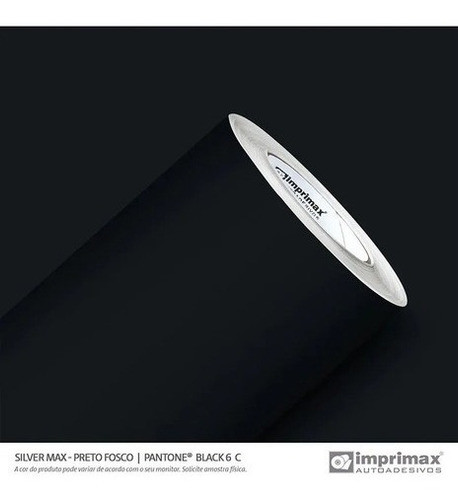 Vinilo Autoadhesivo Negro Mate 50  Mts  X 0.61 Mts Imprimax 1