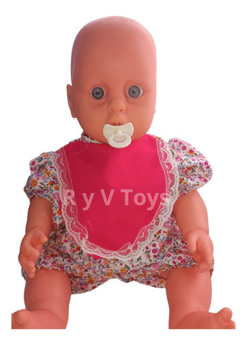 Muñeco Bebe  Bebote  Grande Plastisol 50 Cm Alto  En Bolsa 0