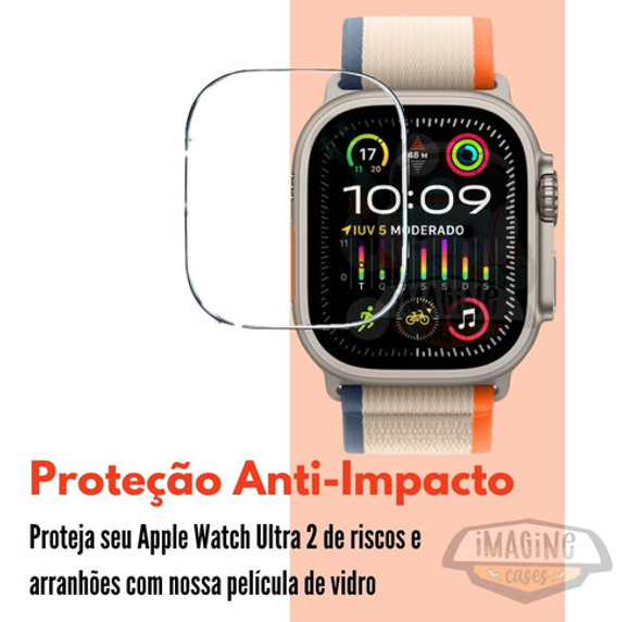 Película Protetora De Vidro Para Applewatch Ultra 2 49mm 1