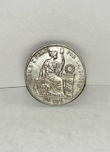 Moneda Antigua - Sol Peruano 1885 0