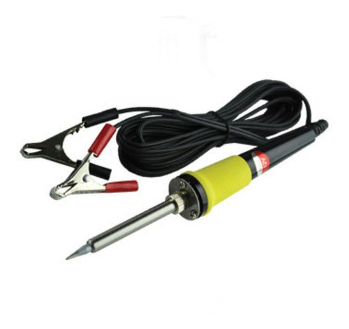 Soldador Lápiz Estaño 40w 12v Con Pinzas Auto Cautin 0