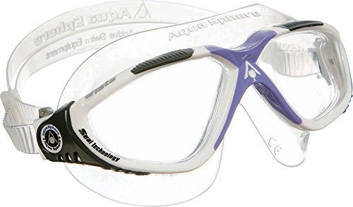 Aqua Sphere Vista Lady Swim Mask, Blanco / Lavanda 0