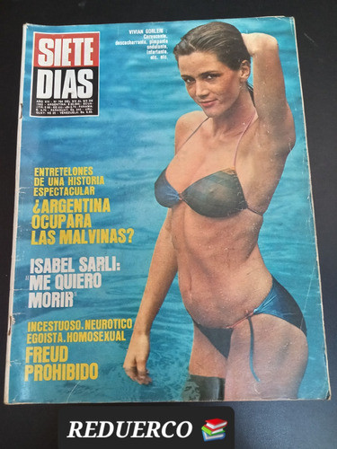 Siete Días 764 Guerra Malvinas 3 Febrero 1982 Pinti Alfano E 0
