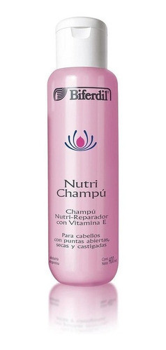 Biferdil Shampoo Nutri Reparador Con Vitamina E 400 Ml 0