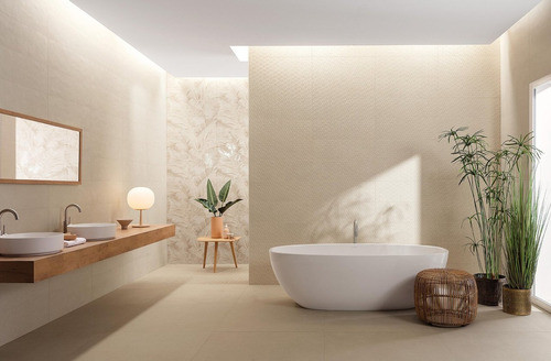 Porcelanato Revestimiento Piso Beige 60x60 Rectificado 1