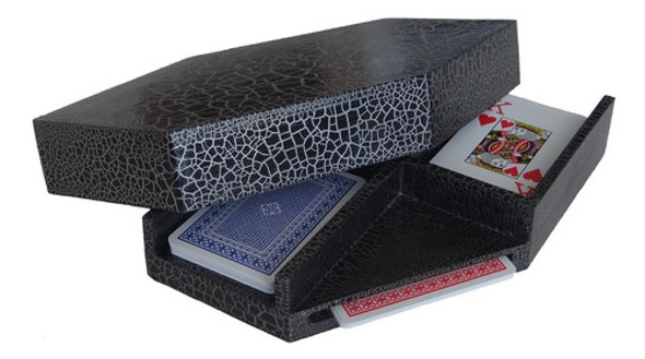Suporte Para Jogar Tranca Ou Buraco - Preto Com Tampa 1