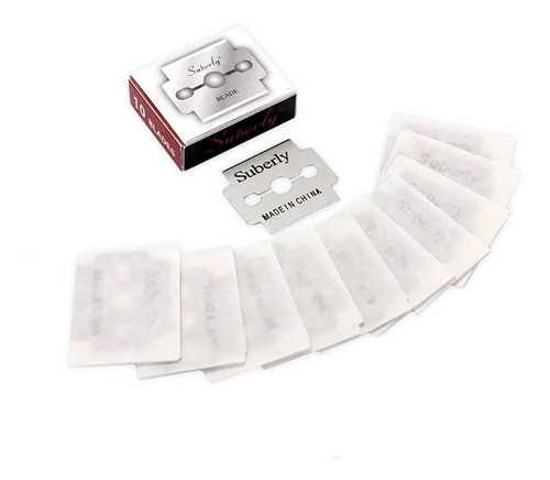 Repuesto Hoja Saca Callos Platinum Doble Filo Superly X10 0