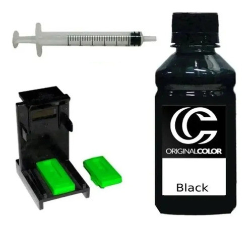 Tinta Preta 250ml Recarga Cartucho Compatível  2776 667 0