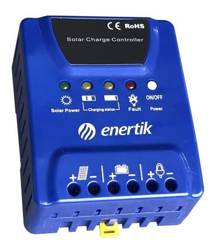 Regulador De Carga Panel Solar Enertik C20 12/24v Emporio 0