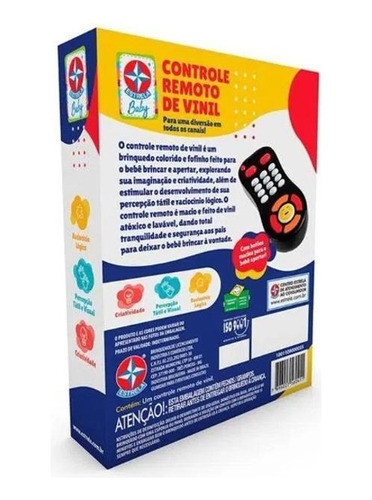 Controle Remoto Infantil De Vinil - Estrela 1