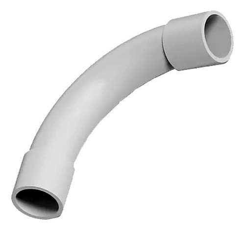 Curva Para Caño 20mm Genrod X10 Unidades 0