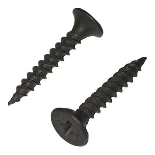 Tornillo T4 6x2 Punta Aguja Durlock Caja X 500 Unidades 0