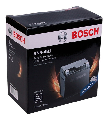 Bateria Moto Bosch Bn9-4b1 12n9-4b-1 Jawa Daytona 350 - 0